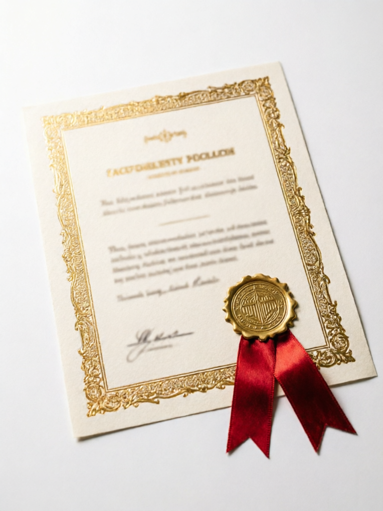 Certificate 2